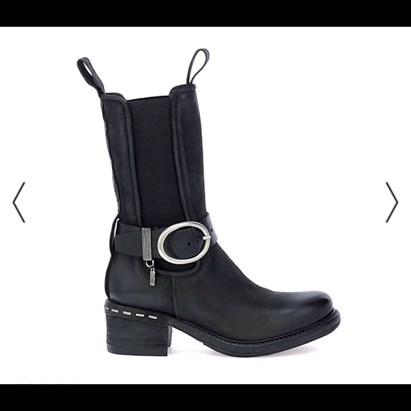 A.S.98 Shoes - A.S. 98 Nayden Nero (Black) Boots 38